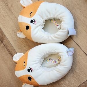 Corgi Squishmallow Slippers